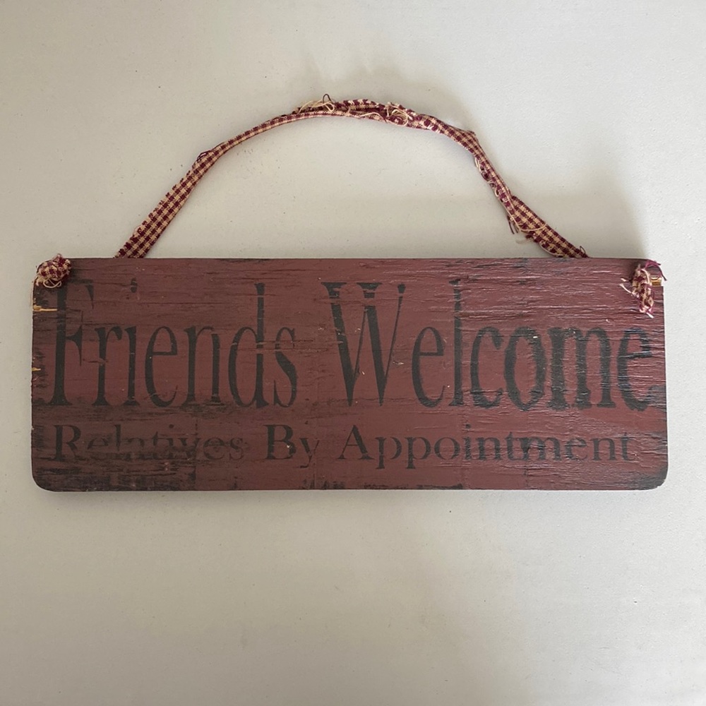 Rustic Wooden Sign